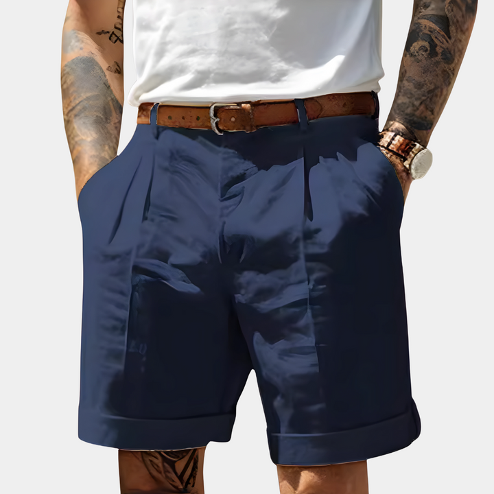 Lässige Baumwollkurze Hose