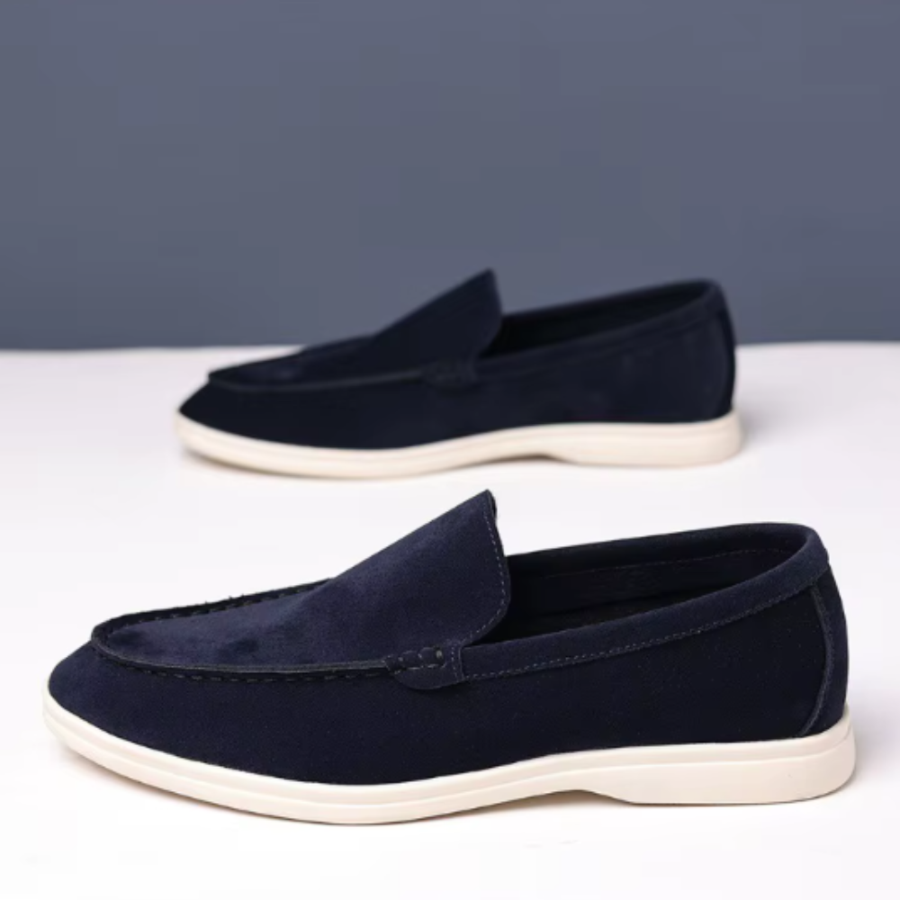 Klassische Wildleder Slipper