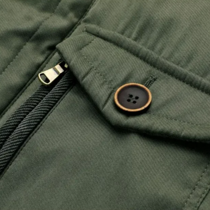 Elegante wattierte Jacke für draußen