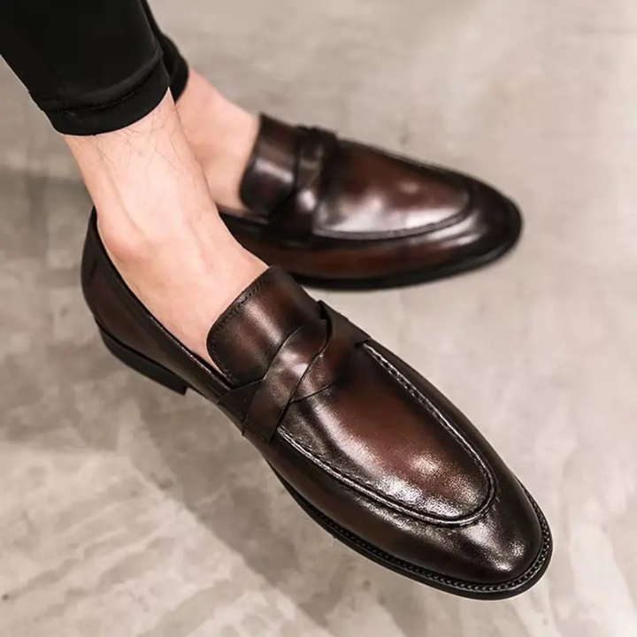 Schicke Leder Loafers