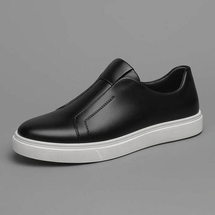 Elegante Leder Slip-On Schuhe
