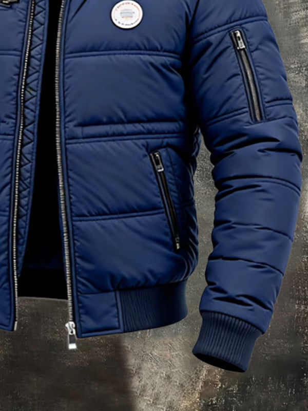 Elegante gesteppte Jacke
