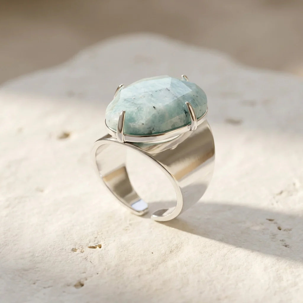 Harmony of Amazonite Ring - Amazonite 
