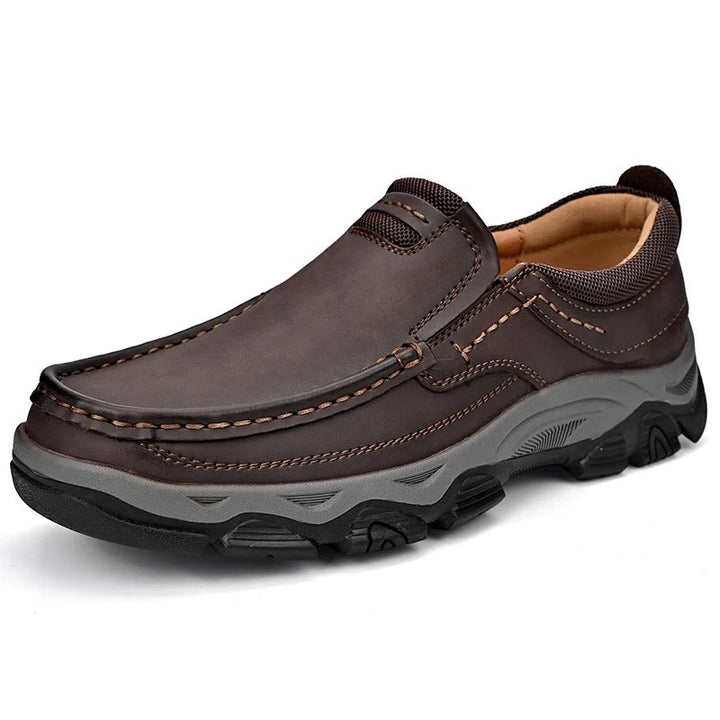 Elegante Leder Slip-On Schuhe