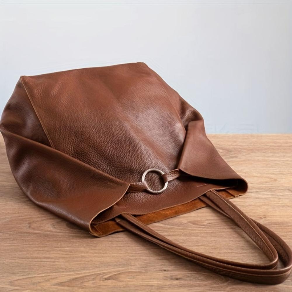 Renee | Große Kapazitäts-Tote-Tasche Retro-Softness