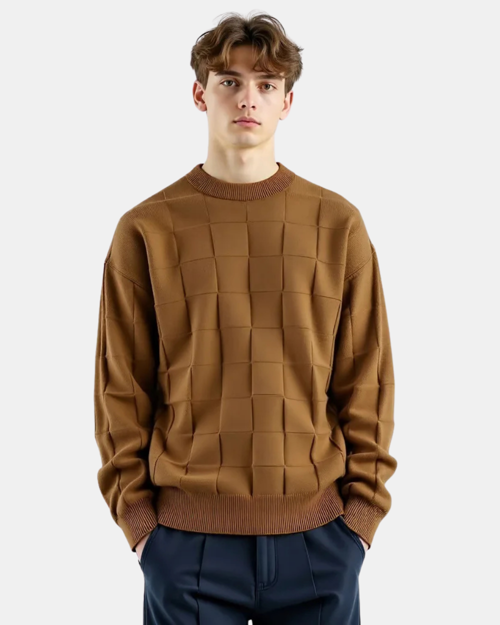 Premium gestrickter Pullover