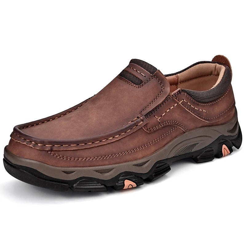 Elegante Leder Slip-On Schuhe