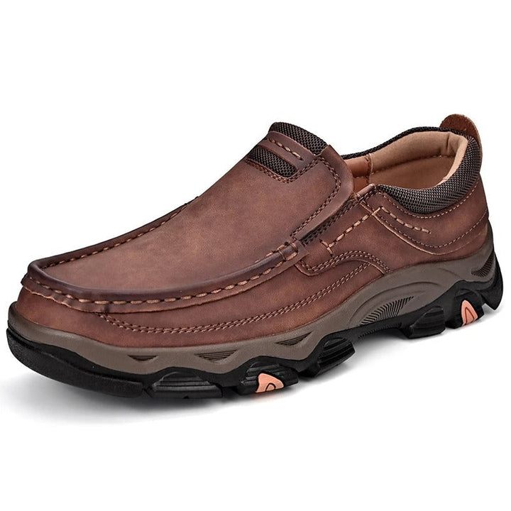 Elegante Leder Slip-On Schuhe