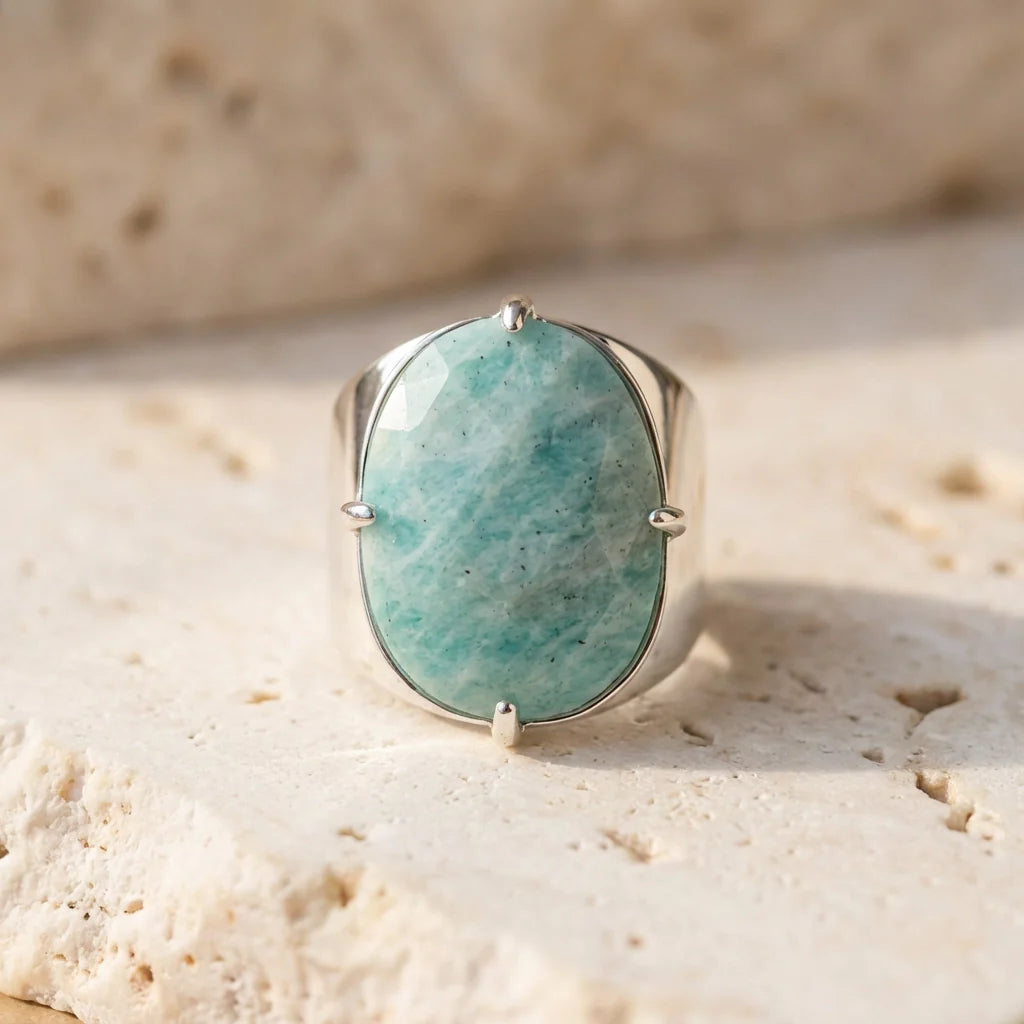 Harmony of Amazonite Ring - Amazonite 