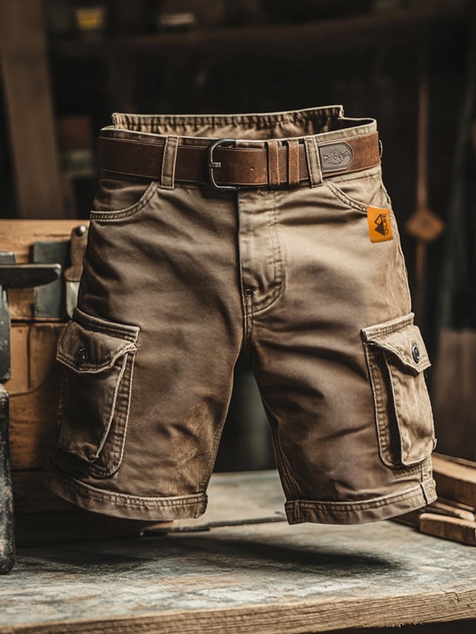 Casual Kurze Arbeitsbroek