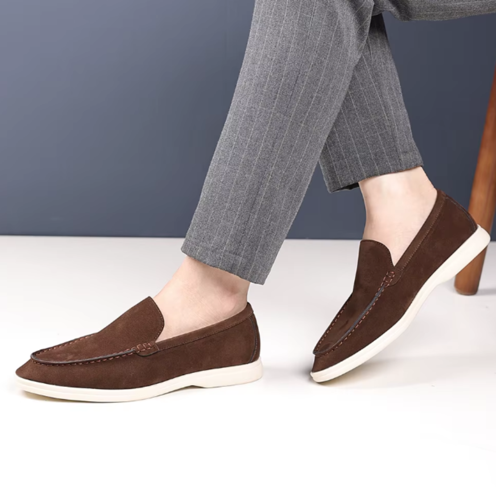 Luxe Wildleder Slipper