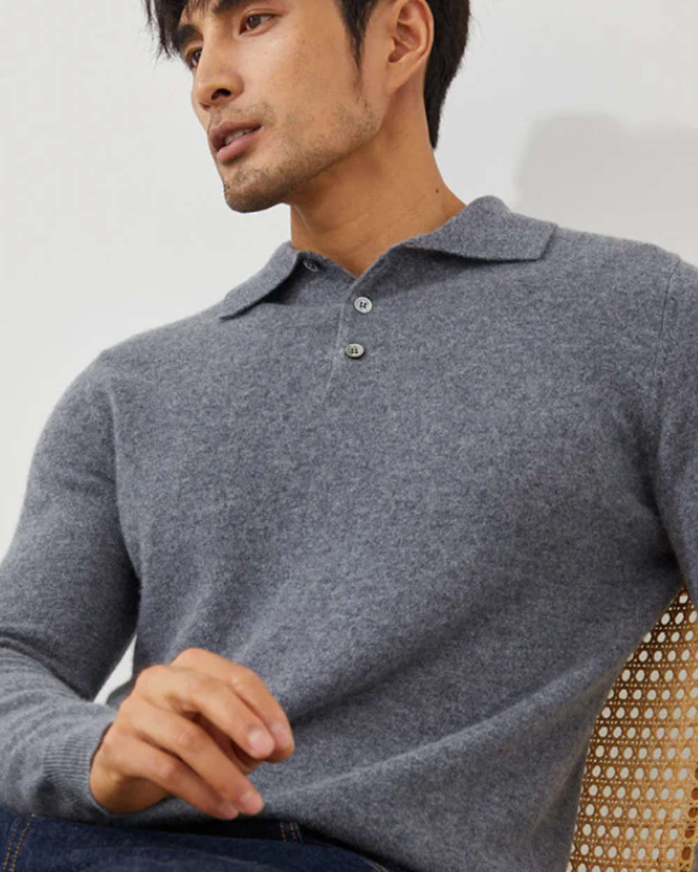 Ponza Kaschmir Polo Pullover