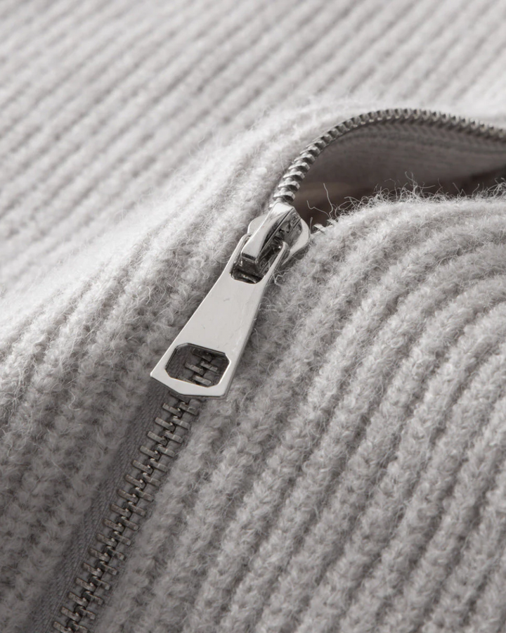 Four Seasons Merino Wollweste mit Reißverschluss