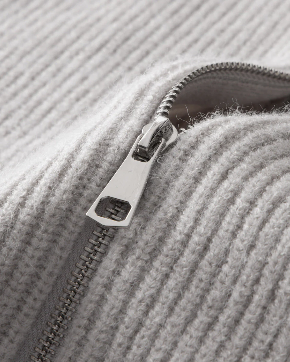 Four Seasons Merino Wollweste mit Reißverschluss