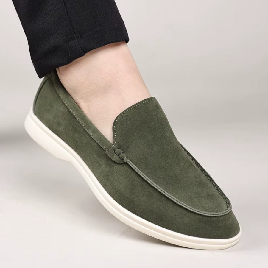 Klassische Wildleder Slipper