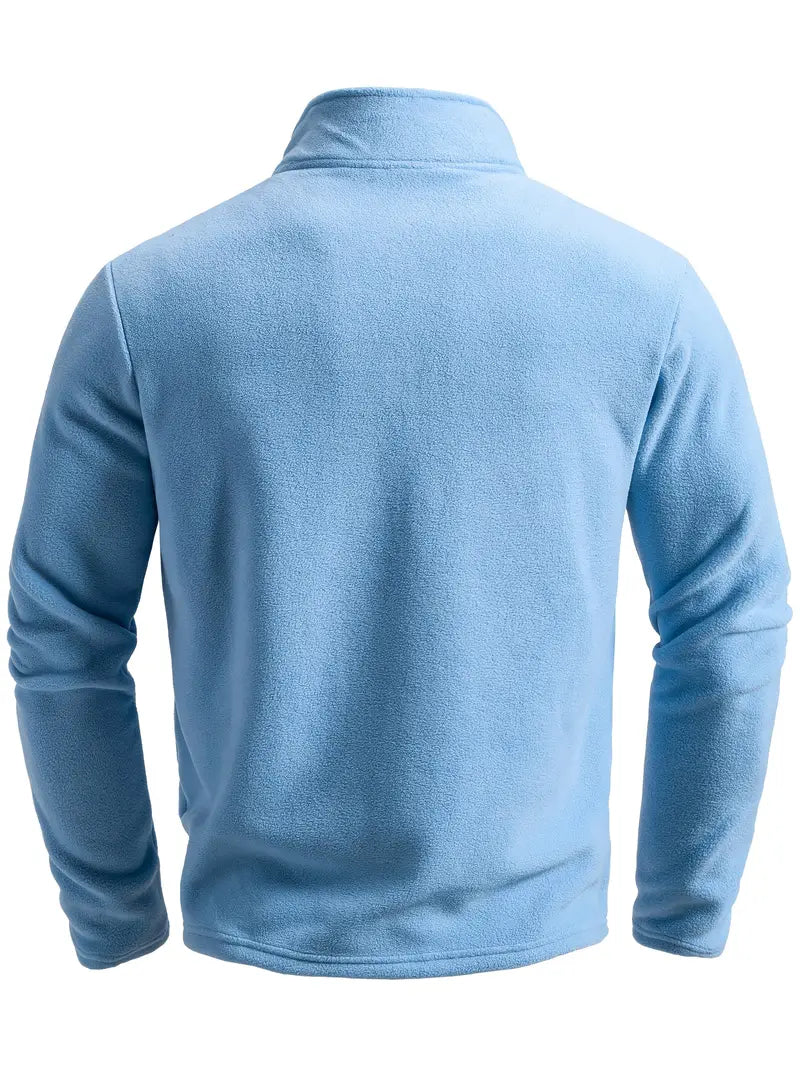 Sweater mit langen Ärmeln und Reißverschluss