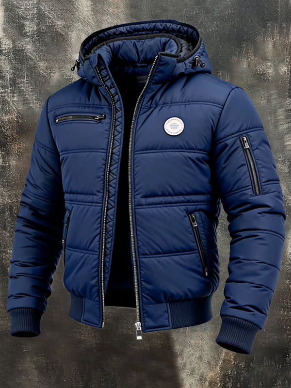 Elegante gesteppte Jacke
