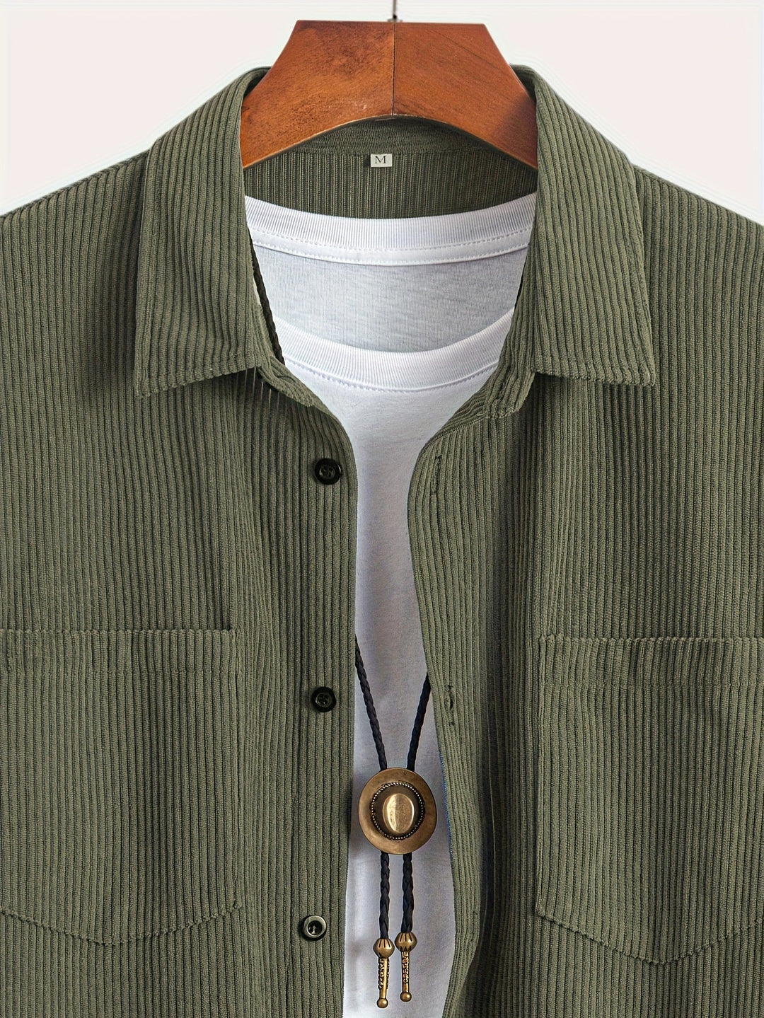 Lässige Weste aus Cord