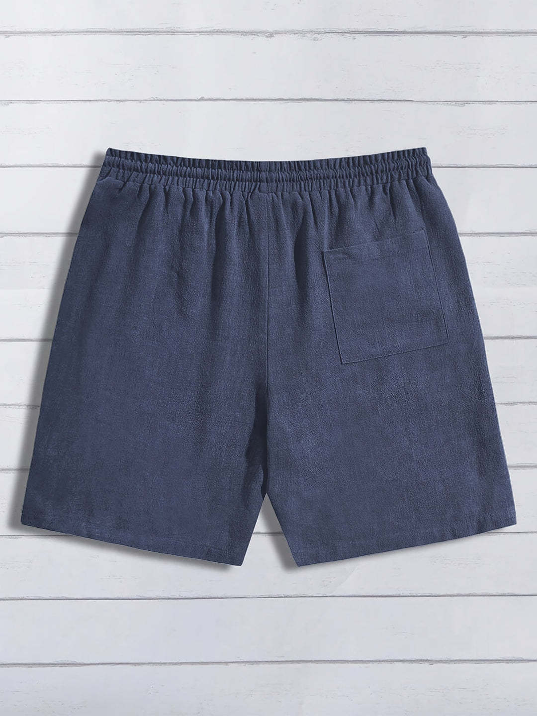 Lässige Leinen Kurze Hose