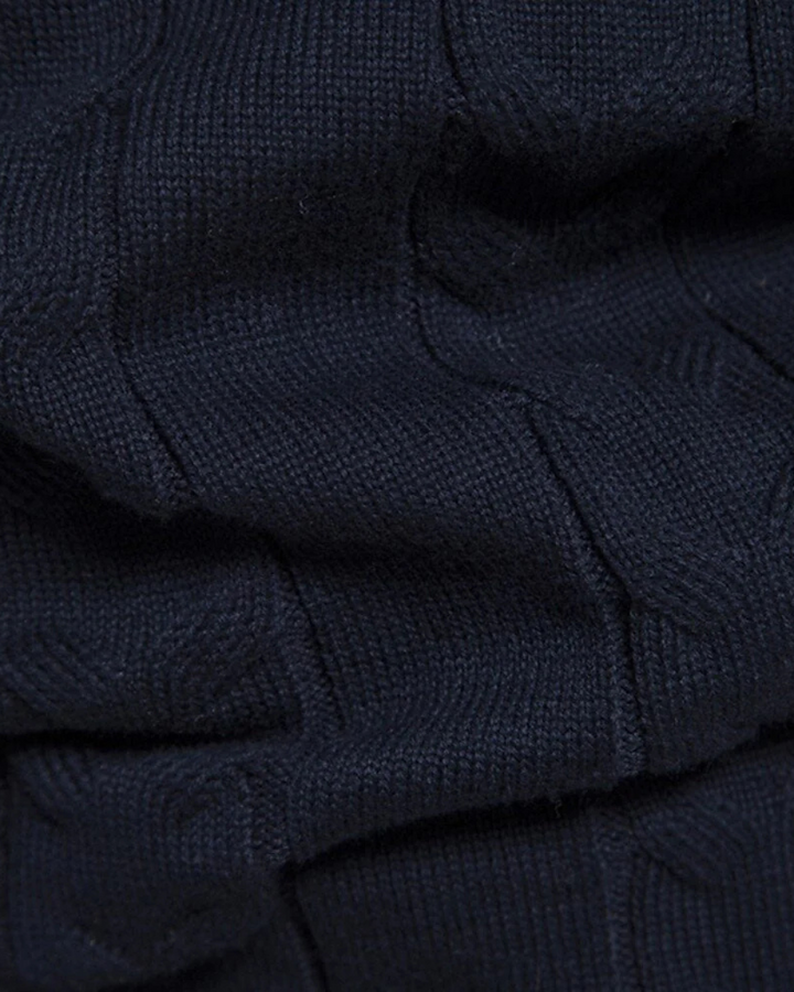 Frederico Baumwoll-Ritssweater mit Muster