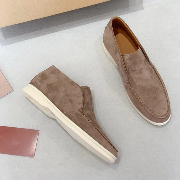 Lässige Wildleder Slipper