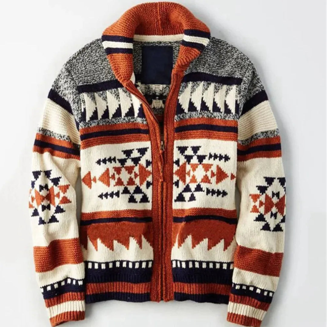 Elegante Jacquard-Weste