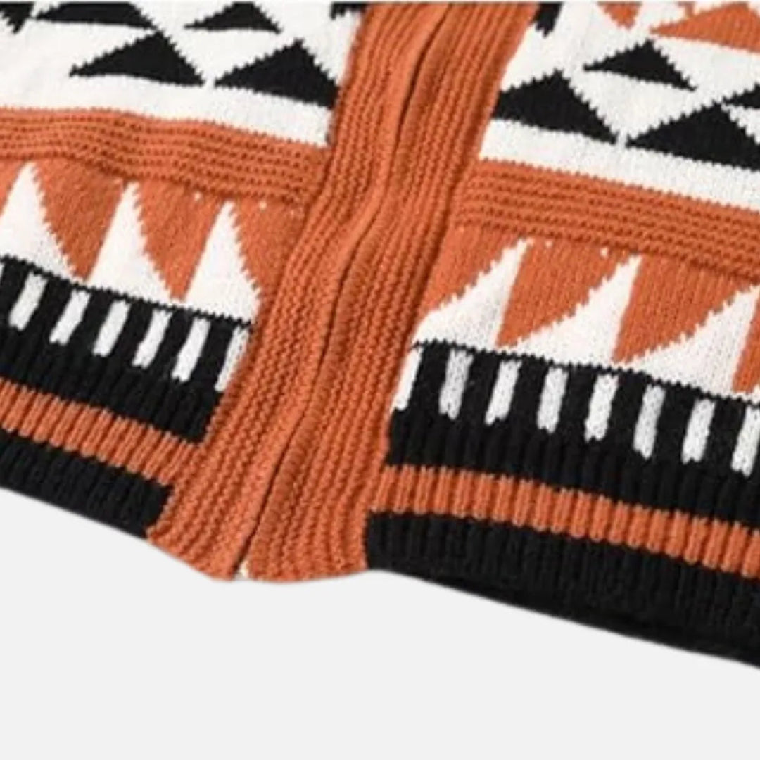 Elegante Jacquard-Weste