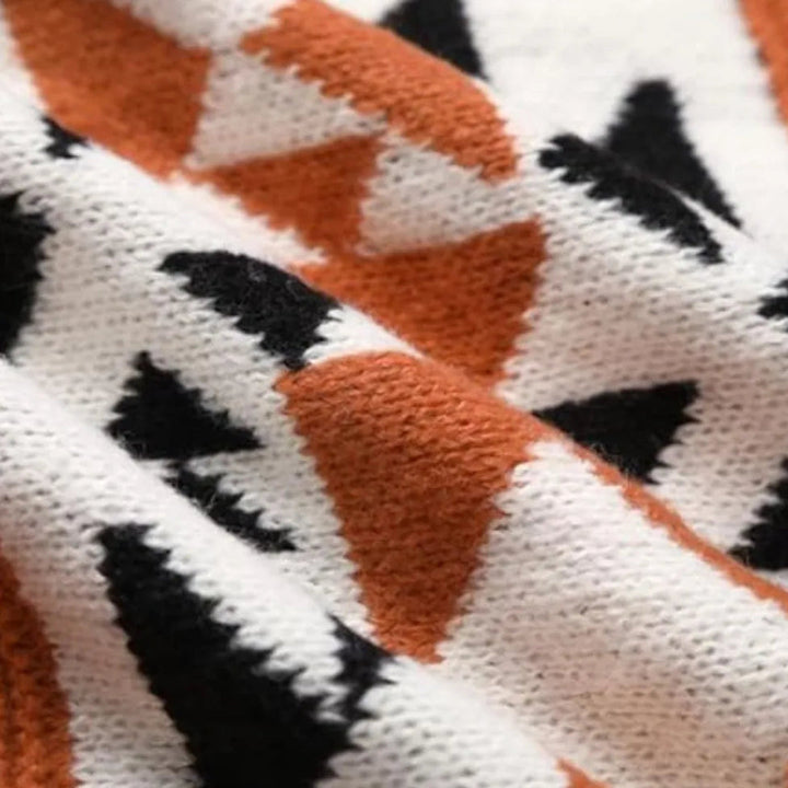 Elegante Jacquard-Weste