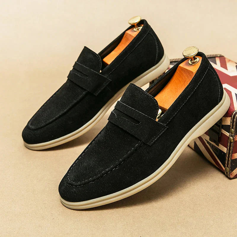 Firenze Chic Wildleder Slipper