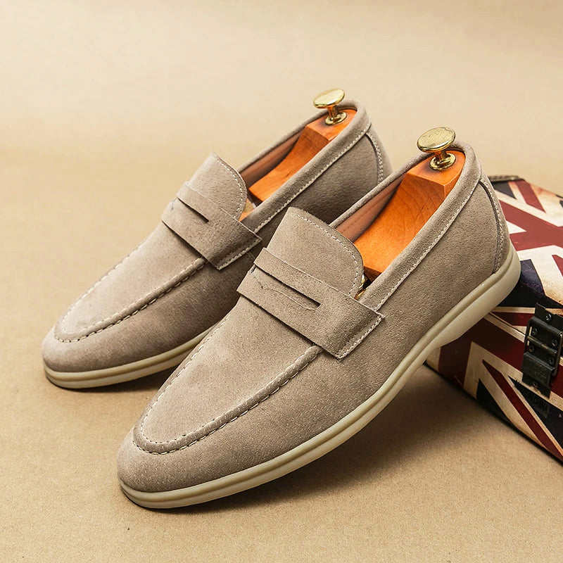 Firenze Chic Wildleder Slipper