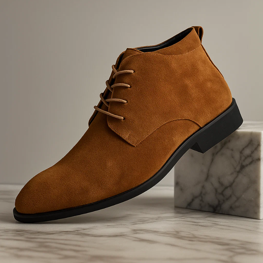 Elegante Wildleder Stiefel