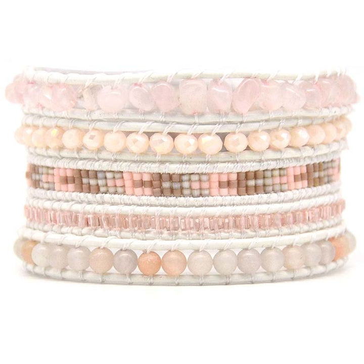 Serene Rose Quartz Bracelet - Rose Quartz