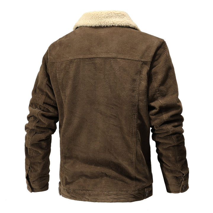 Lässige Fleecegefütterte Jacke