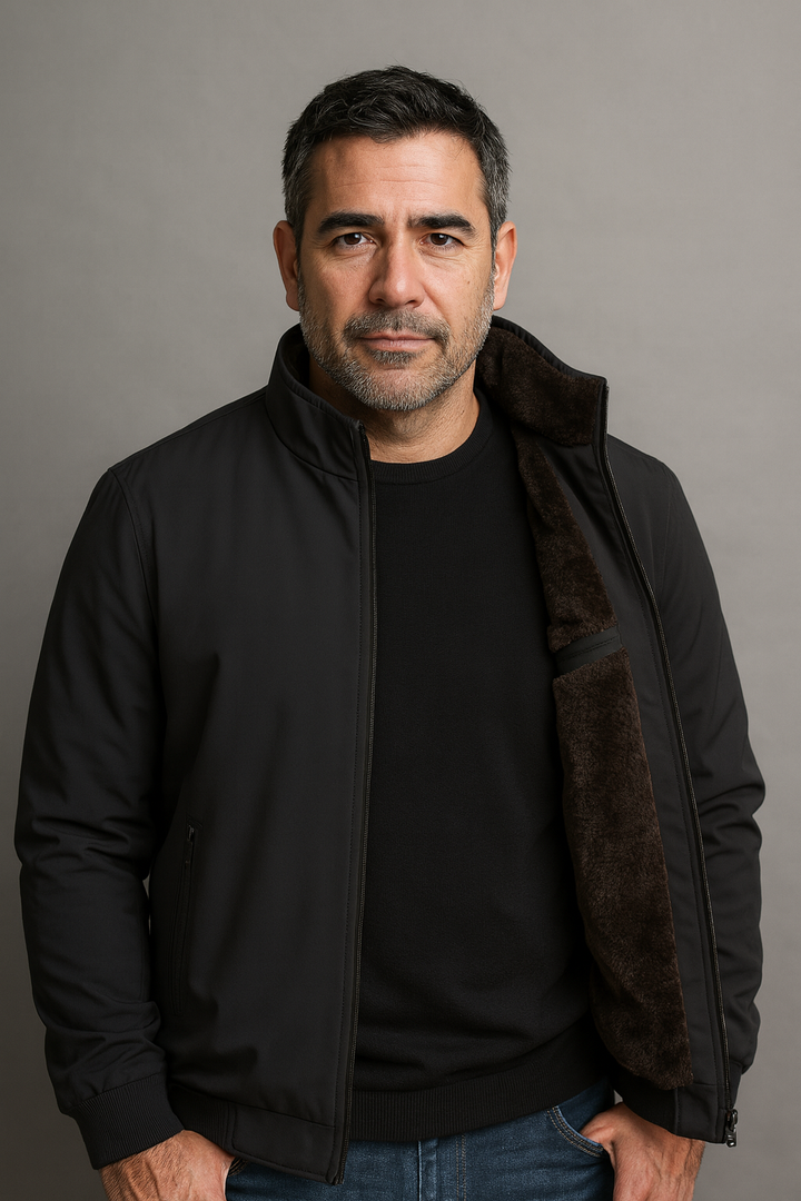 Fleecegefütterte Jacke