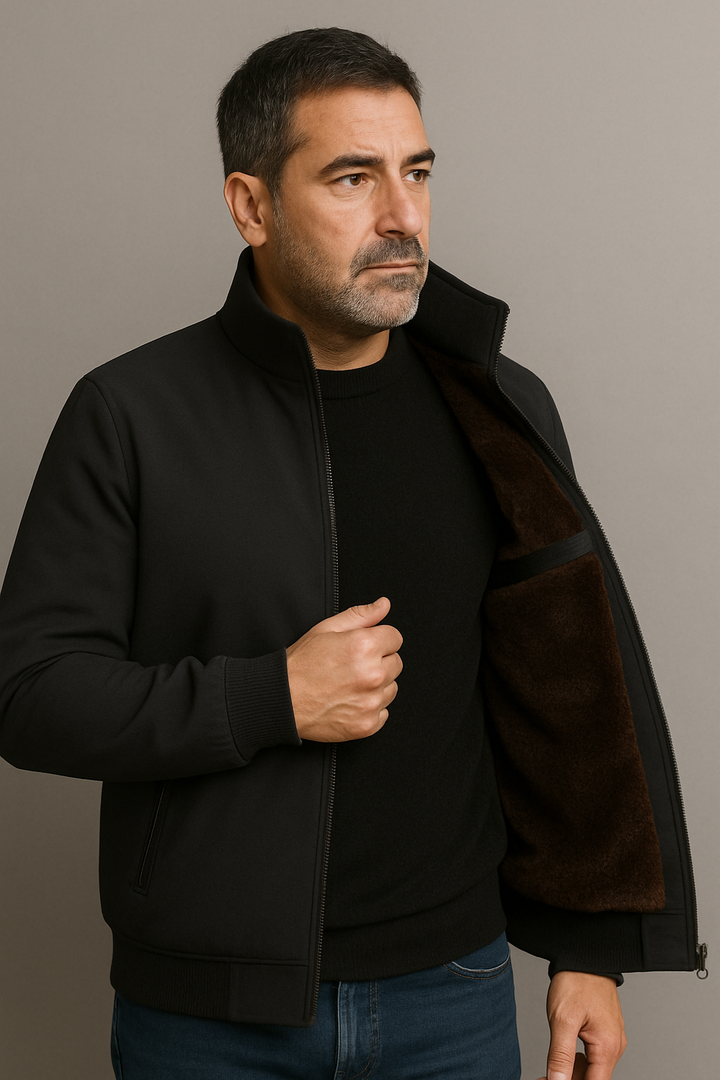 Fleecegefütterte Jacke