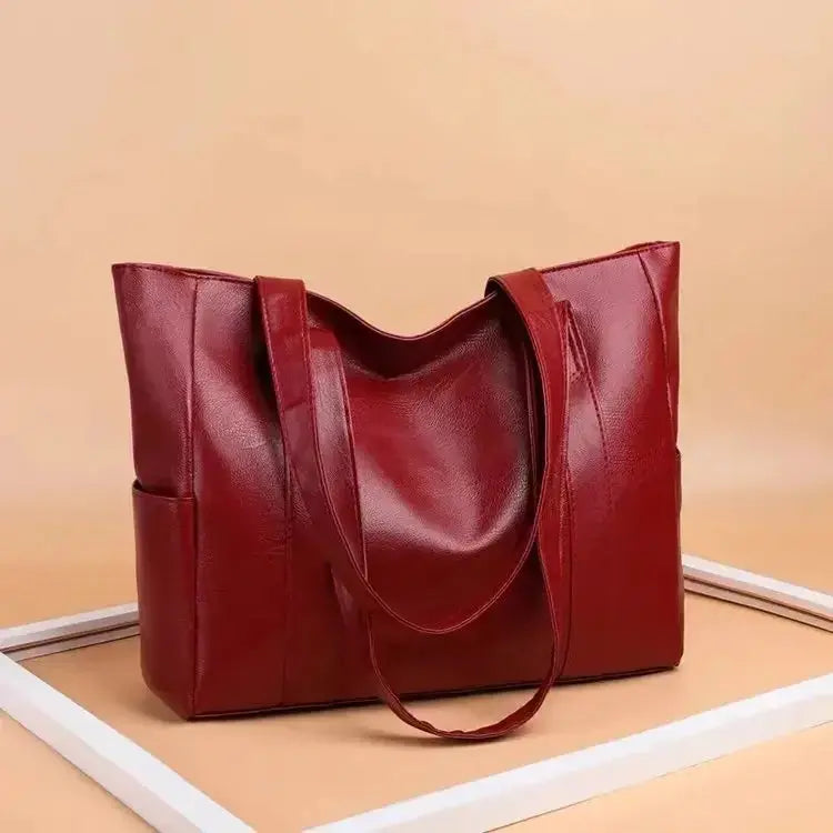 Graces Minimalistisches Luxus | Weiche Leder Schultertasche