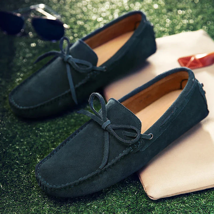 Lässige Wildleder Sommer Loafers