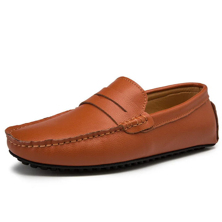 Lässige Leder Sommer Loafers