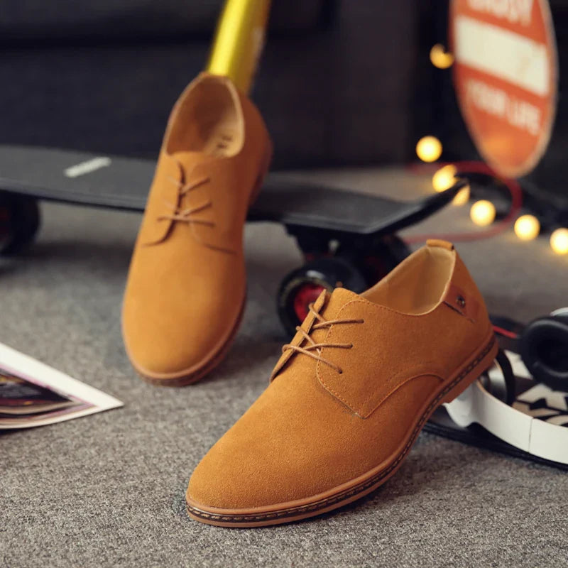 Oxford Wildleder Business Schuhe