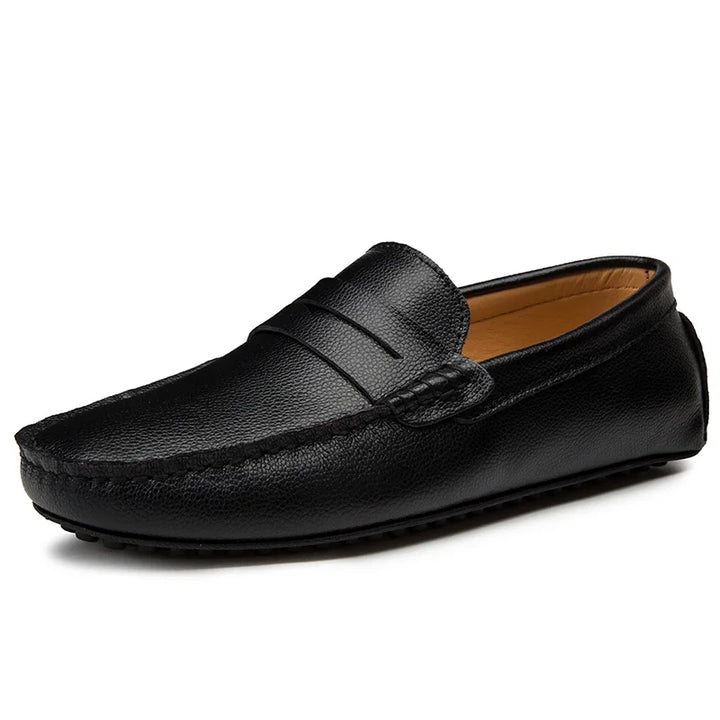 Lässige Leder Sommer Loafers