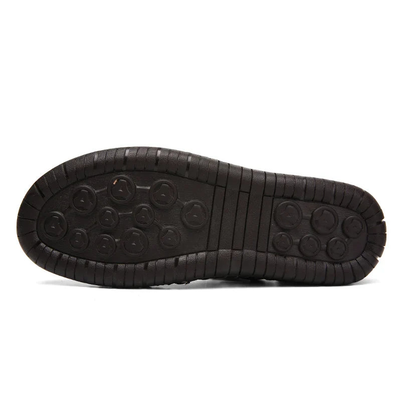 Klassische Leder Sandalen