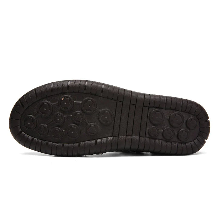 Klassische Leder Sandalen