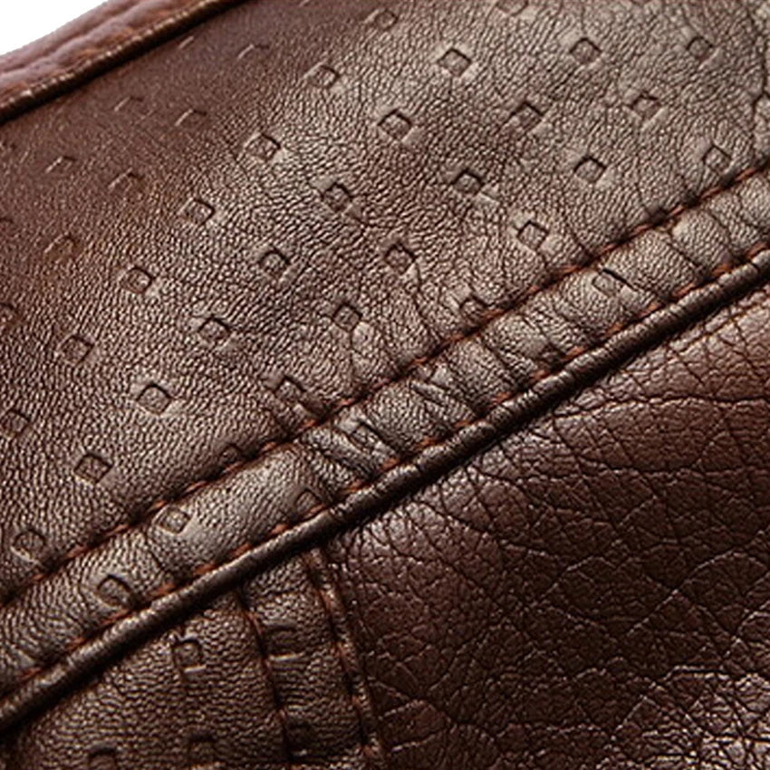 Hochwertige Leder Herrenjacke