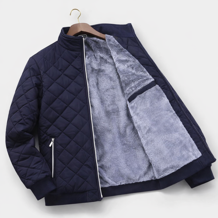 Elegante gesteppte Jacke