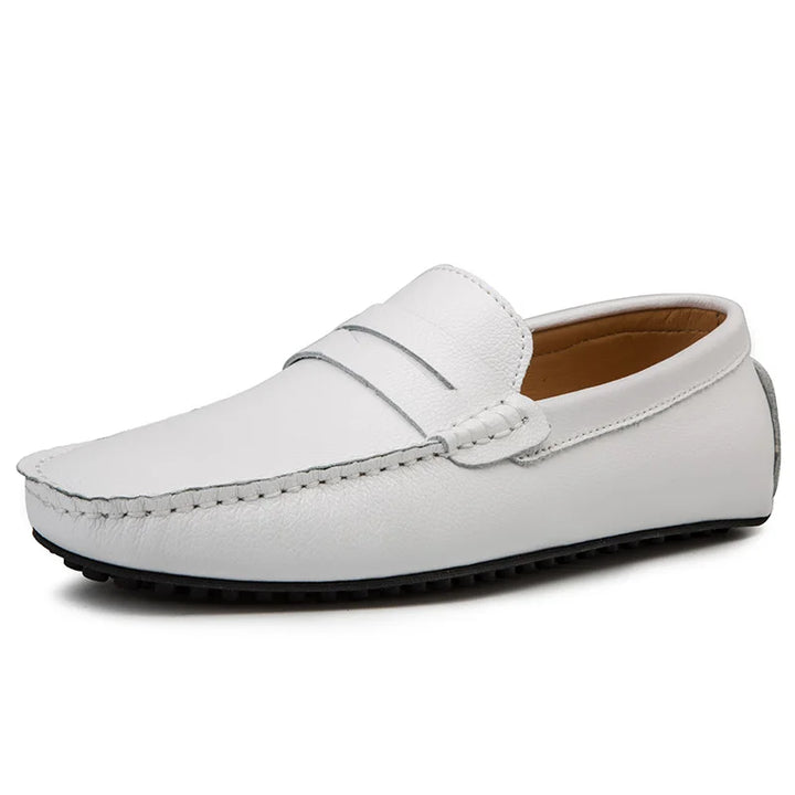 Lässige Leder Sommer Loafers