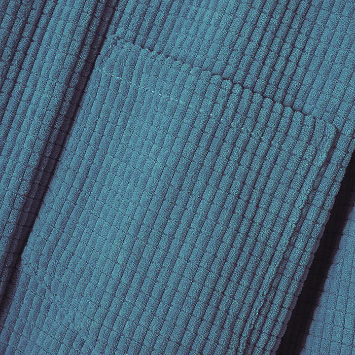 Corduroy Button-Up-Shirt mit Kapuze