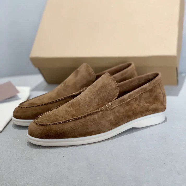 Schicke Wildleder Loafers