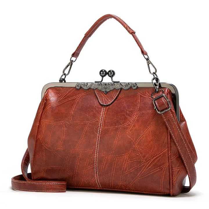 Johannas Klassischer Charme | Vintage-Ledertasche