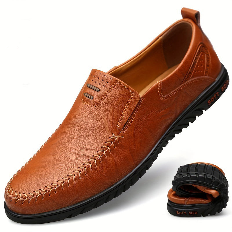 Elegante Leder-Loafers