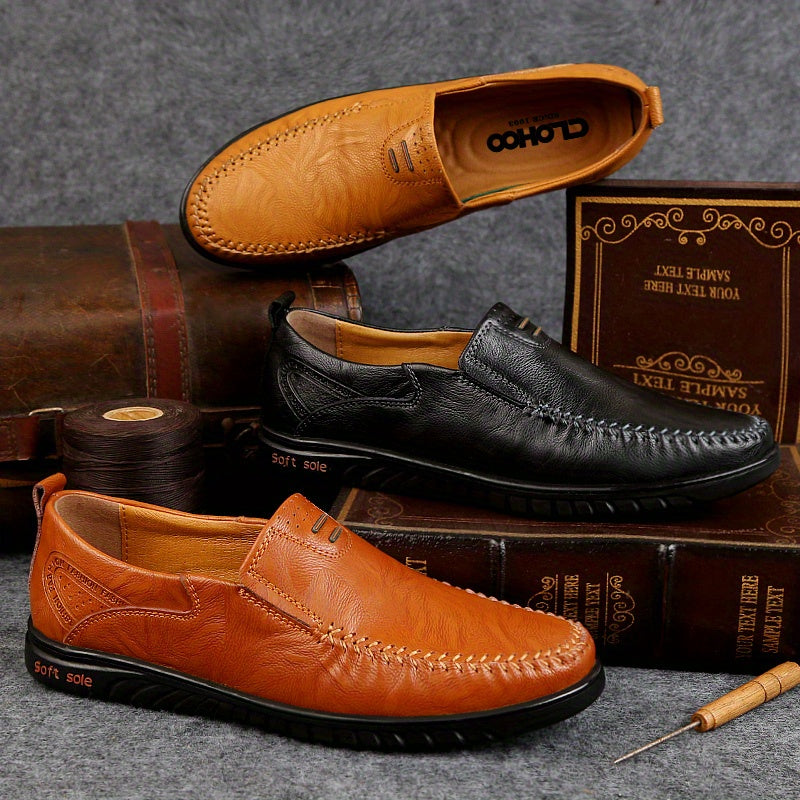 Elegante Leder-Loafers